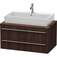 Duravit XL541805353 - Duravit X-Large Vanity Unit for Console  Chestnut Dark