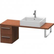 Duravit XL542501313 - Duravit X-Large Vanity Unit for Console  American Walnut