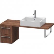 Duravit XL542502121 - Duravit X-Large Vanity Unit for Console  Dark Walnut