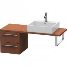 Duravit XL542601313 - Duravit X-Large Vanity Unit for Console  American Walnut