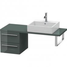 Duravit XL542603838 - Duravit X-Large Vanity Unit for Console  Dolomiti Gray High Gloss