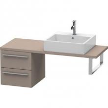 Duravit XL542604343 - Duravit X-Large Vanity Unit for Console  Basalt Matte