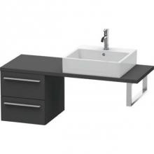 Duravit XL542604949 - Duravit X-Large Vanity Unit for Console  Graphite Matte