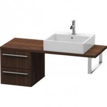 Duravit XL542606969 - Duravit X-Large Vanity Unit for Console  Brushed Walnut