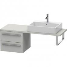 Duravit XL542700707 - Duravit X-Large Vanity Unit for Console  Concrete Gray Matte