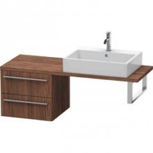 Duravit XL542702121 - Duravit X-Large Vanity Unit for Console  Dark Walnut