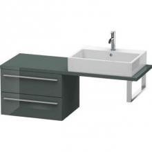 Duravit XL542803838 - Duravit X-Large Vanity Unit for Console  Dolomiti Gray High Gloss