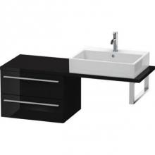 Duravit XL542804040 - Duravit X-Large Vanity Unit for Console  Black High Gloss