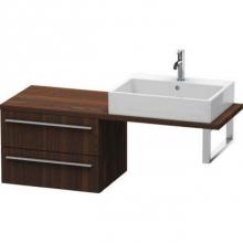 Duravit XL542806969 - Duravit X-Large Vanity Unit for Console  Brushed Walnut