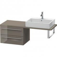 Duravit XL542808989 - Duravit X-Large Vanity Unit for Console  Flannel Gray High Gloss