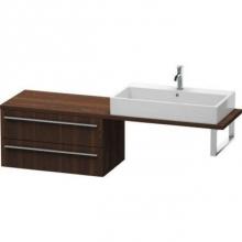 Duravit XL542906969 - Duravit X-Large Vanity Unit for Console  Brushed Walnut