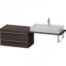 Duravit XL542907272 - Duravit X-Large Vanity Unit for Console  Brushed Dark Oak