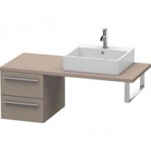 Duravit XL543604343 - Duravit X-Large Vanity Unit for Console  Basalt Matte