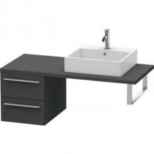 Duravit XL543604949 - Duravit X-Large Vanity Unit for Console  Graphite Matte