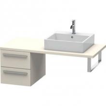 Duravit XL543609191 - Duravit X-Large Vanity Unit for Console  Taupe Matte