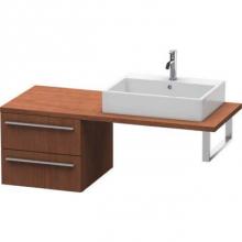 Duravit XL543701313 - Duravit X-Large Vanity Unit for Console  American Walnut