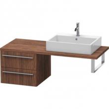 Duravit XL543702121 - Duravit X-Large Vanity Unit for Console  Dark Walnut