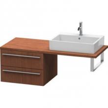 Duravit XL543801313 - Duravit X-Large Vanity Unit for Console  American Walnut