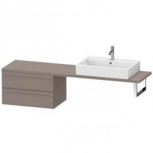 Duravit XL544804343 - Duravit X-Large Vanity Unit for Console  Basalt Matte