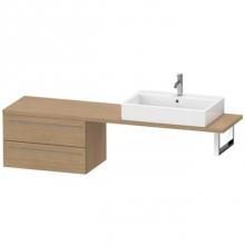 Duravit XL544805252 - Duravit X-Large Vanity Unit for Console  European Oak