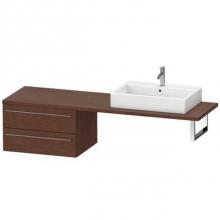 Duravit XL545901313 - Duravit X-Large Vanity Unit for Console  American Walnut