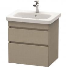 Duravit DS648007575 - Duravit DuraStyle Two Drawer Wall-Mount Vanity Unit Linen