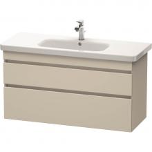 Duravit DS649509191 - Duravit DuraStyle Two Drawer Wall-Mount Vanity Unit Taupe