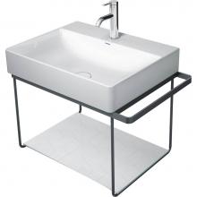 Duravit 0031024600 - DuraSquare Metal Console Black