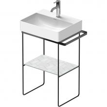 Duravit 0031324600 - DuraSquare Metal Console Black Matte