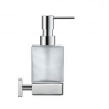 Duravit 0099541000 - Duravit Karree Wall Mount Soap Dispenser in Chrome