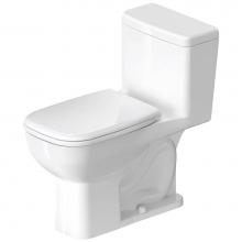 Duravit 0113010001 - D-Code One-Piece Toilet White with HygieneGlaze