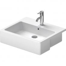 Duravit 0314550030 - Vero Semi-Recessed Sink White