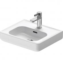 Duravit 0744450000 - Duravit Soleil by Starck 17 3/4'' Rectangular Wall Mounted Sink in White with Single Fau