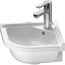 Duravit 0752440000 - Starck 3 Corner Sink White