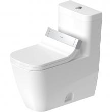 Duravit D4102200 - Happy D.2 One-Piece Toilet Kit White with Seat