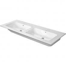 Duravit 2336130060 - ME by Starck Double Vanity Sink White