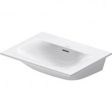 Duravit 23446300601 - Viu Vanity Sink White with WonderGliss