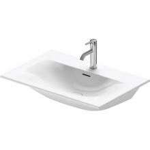 Duravit 23447300301 - Viu Vanity Sink White with WonderGliss