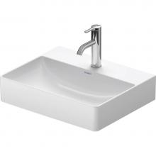 Duravit 23565000711 - DuraSquare Vanity Sink White with WonderGliss