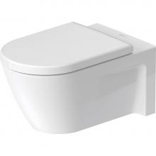 Duravit 2533090092 - Starck 2 Wall-Mounted Toilet White