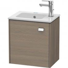 Duravit BR4000L1035 - Brioso One Door Wall-Mount Vanity Unit Oak Terra