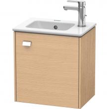 Duravit BR4000R1030 - Brioso One Door Wall-Mount Vanity Unit Natural Oak