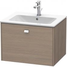 Duravit BR400101035 - Brioso One Drawer Wall-Mount Vanity Unit Oak Terra