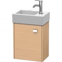 Duravit BR4049L1030 - Brioso One Door Wall-Mount Vanity Unit Natural Oak