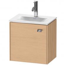 Duravit BR4208L1030 - Brioso One Door Wall-Mount Vanity Unit Natural Oak