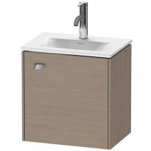 Duravit BR4208R1035 - Brioso One Door Wall-Mount Vanity Unit Oak Terra