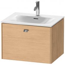 Duravit BR421001030 - Brioso One Drawer Wall-Mount Vanity Unit Natural Oak