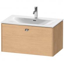 Duravit BR421201030 - Brioso One Drawer Wall-Mount Vanity Unit Natural Oak