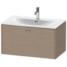 Duravit BR421201035 - Brioso One Drawer Wall-Mount Vanity Unit Oak Terra