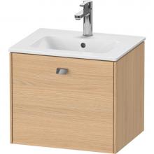 Duravit BR422701030 - Brioso One Drawer Wall-Mount Vanity Unit Natural Oak